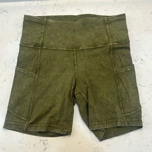 Lululemon Fast and Free bike shorts